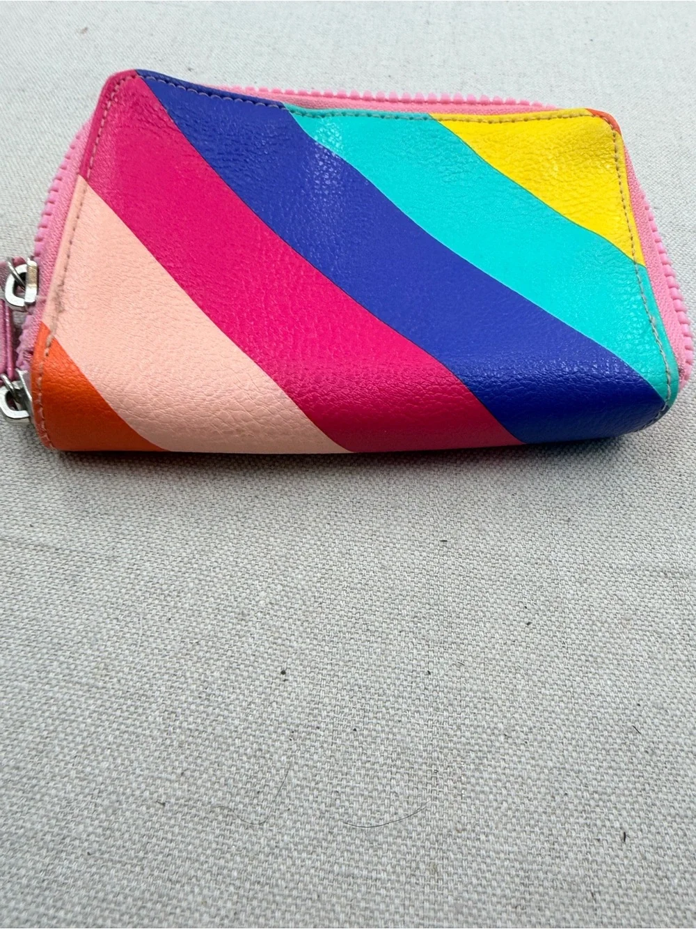 Colorblock Zip Wallet - Multicolor - Picture 4 of 5